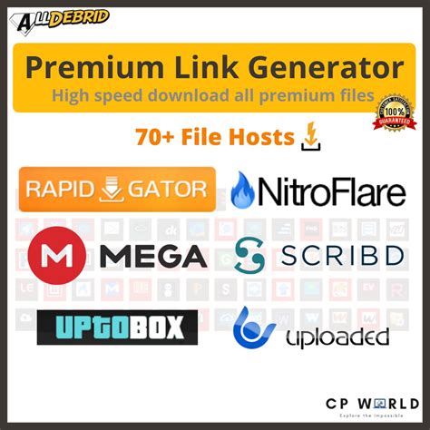 godebrid[.]com|AllDebrid: Premium link generator and torrent downloader..